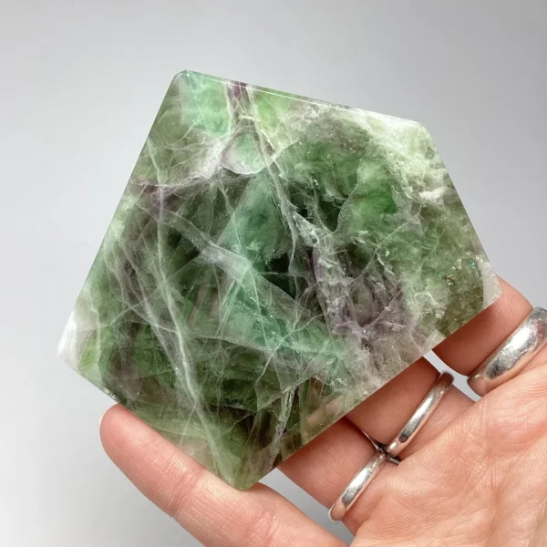 Sample - Fluorite Slice